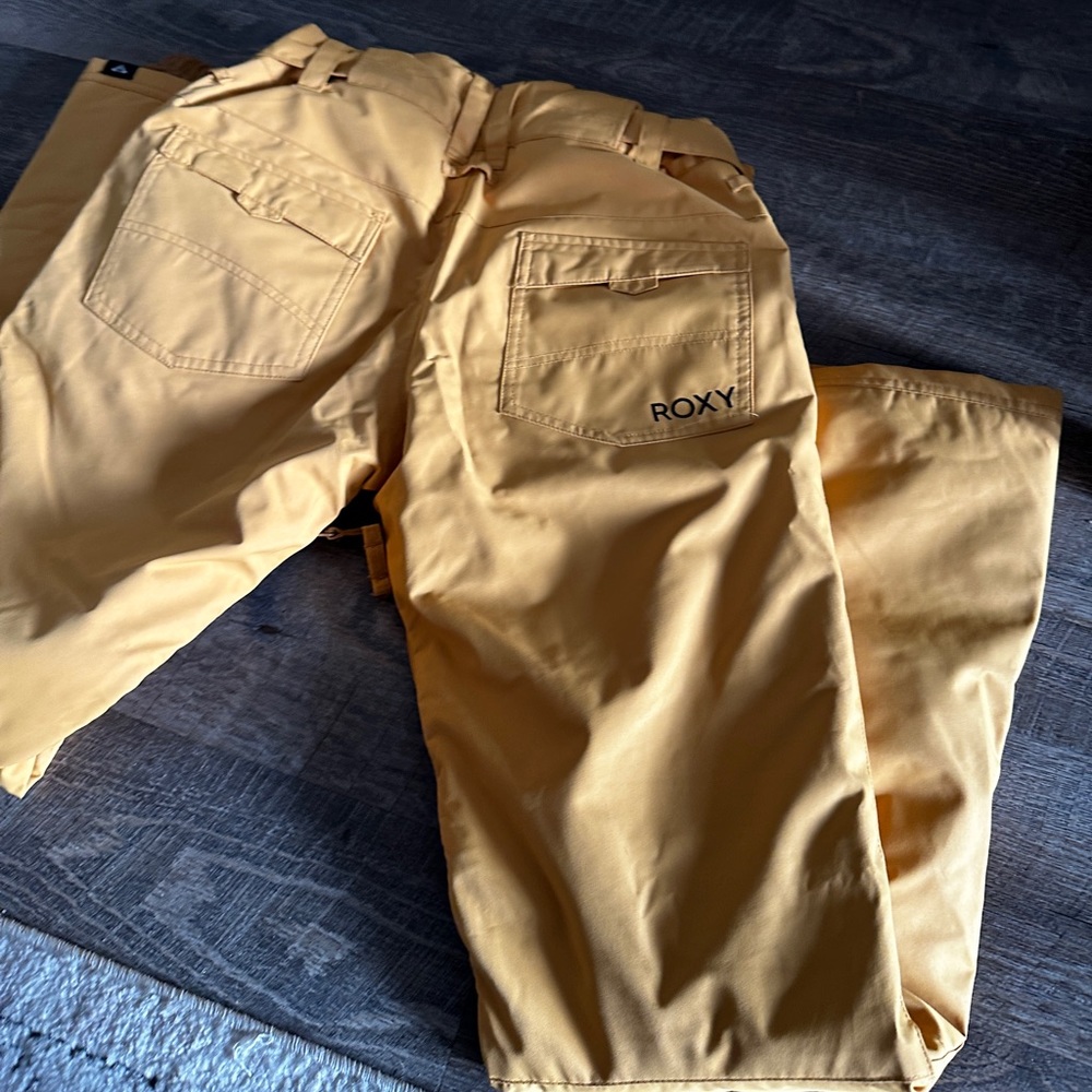 Roxy Yellow Ski & Snow Pants